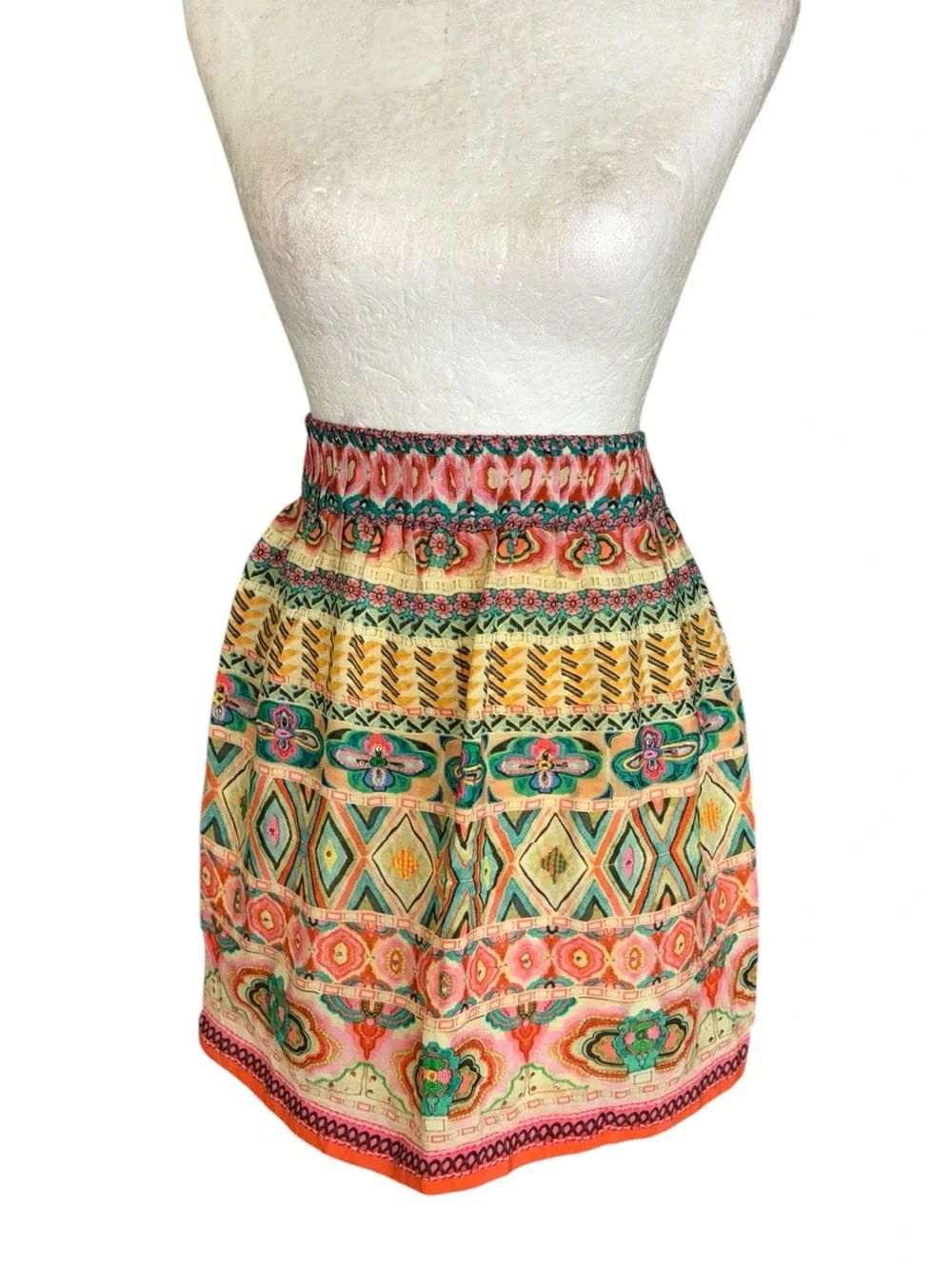 Anthropologie Tanvi Kedia Oroya Echo Embellished Sequin Mini Skirt - XS - Picture 5 of 15